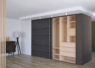Maximize Style and Space with Custom Reach-In Closets by Amaya Luxury custom reach-in closet with adjustable shelving and smart lighting.